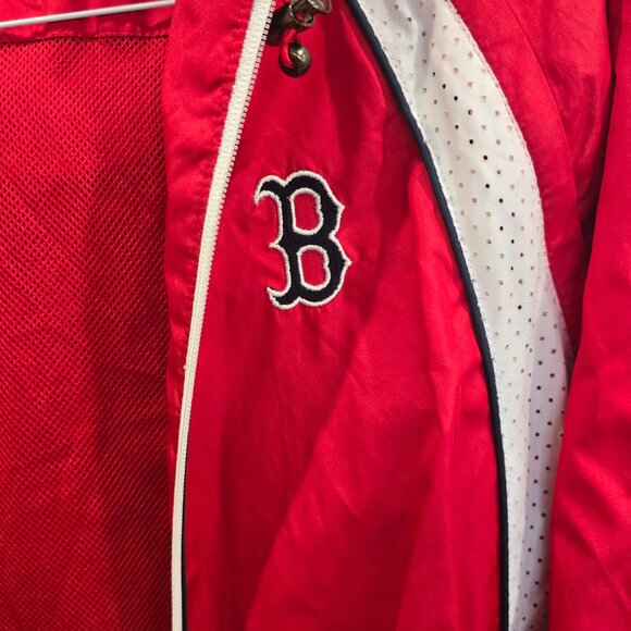 Boston Red Sox‎ G-III Red Windbreaker Convertible Jacket Size Small Kids Women - Picture 3 of 12